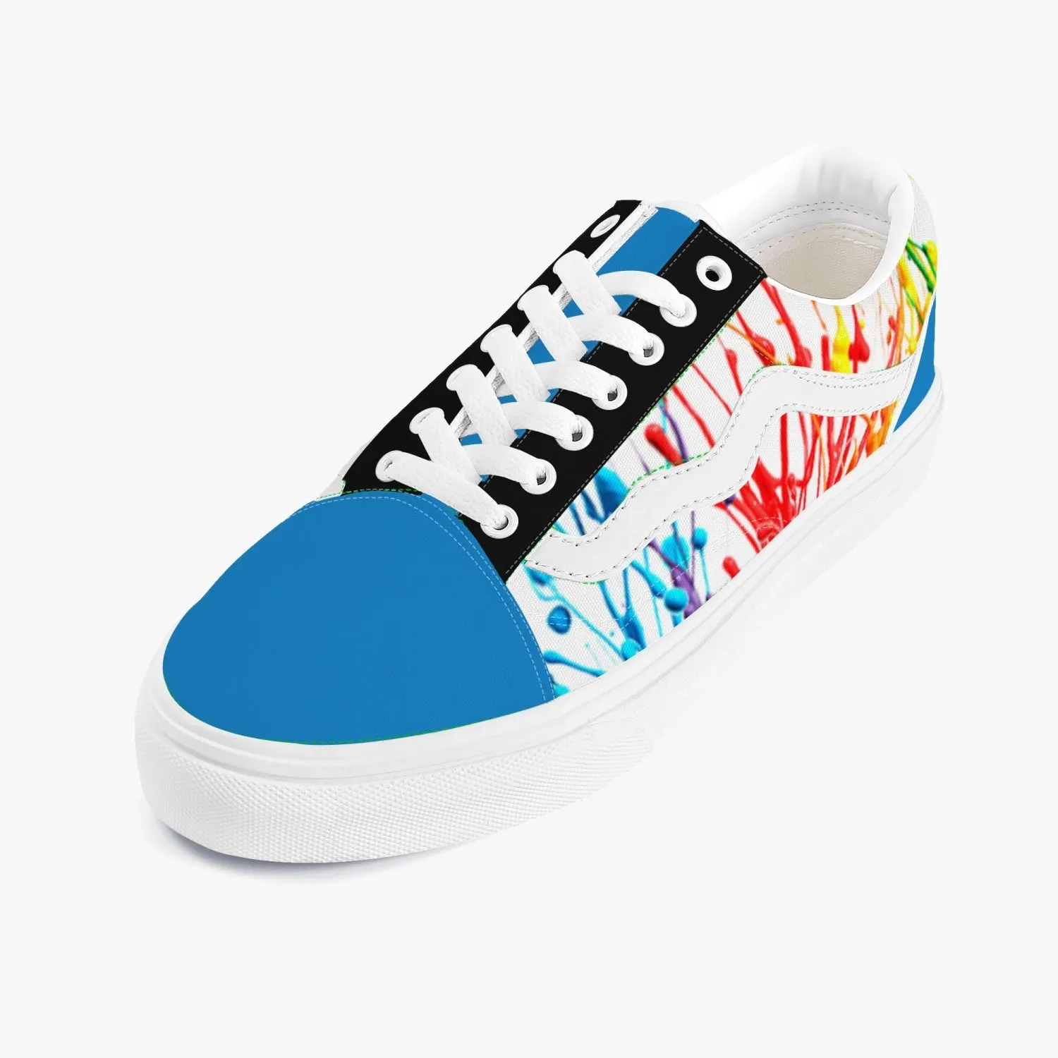 229. Trendy Low-Top Canvas Sneakers