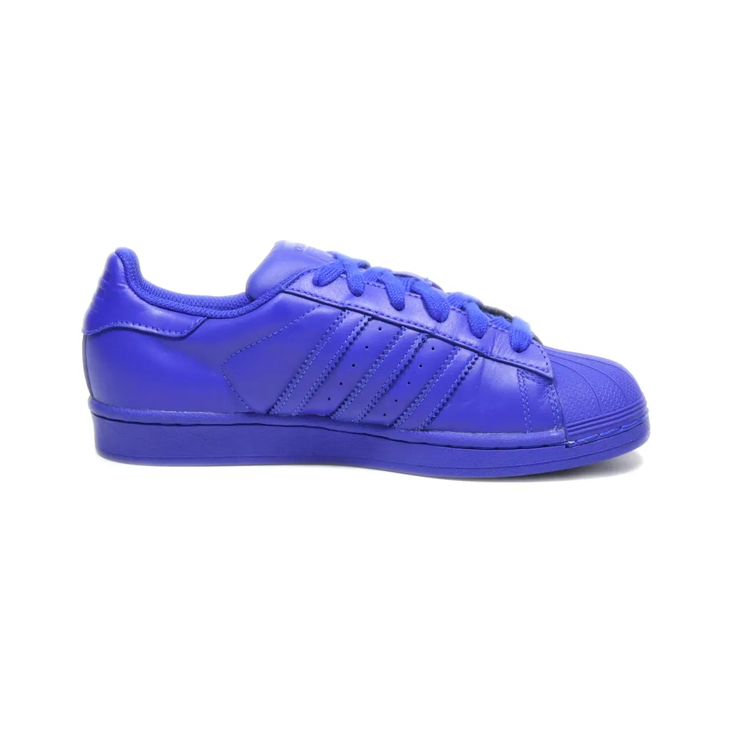 Adidas Equality Low-Top Sneakers Leather Blue Colour For Women