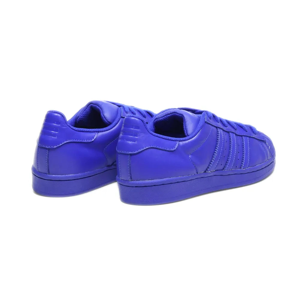 Adidas Equality Low-Top Sneakers Leather Blue Colour For Women