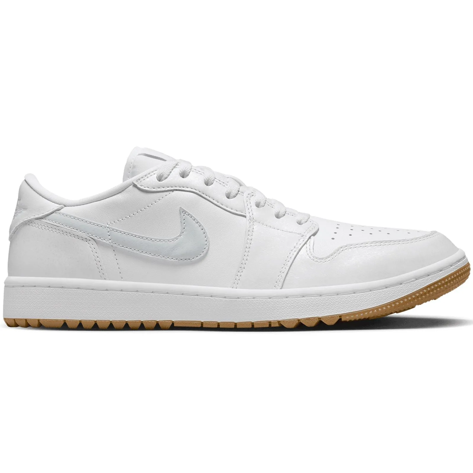 Air Jordan 1 Low G White/Pure Platinum/Gum Med Brown - SS24