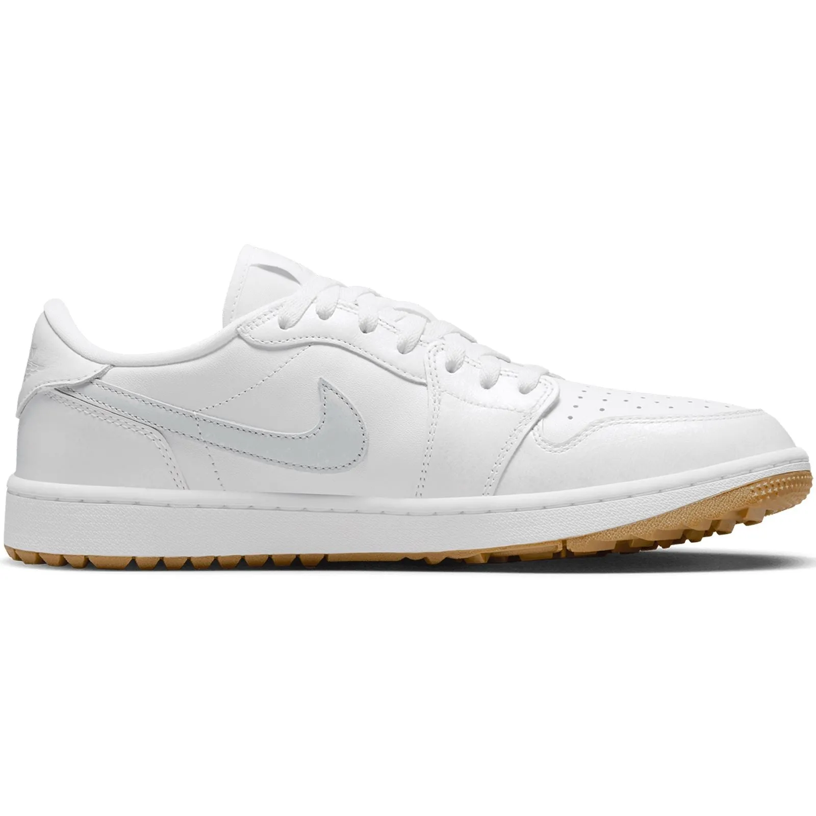 Air Jordan 1 Low G White/Pure Platinum/Gum Med Brown - SS24