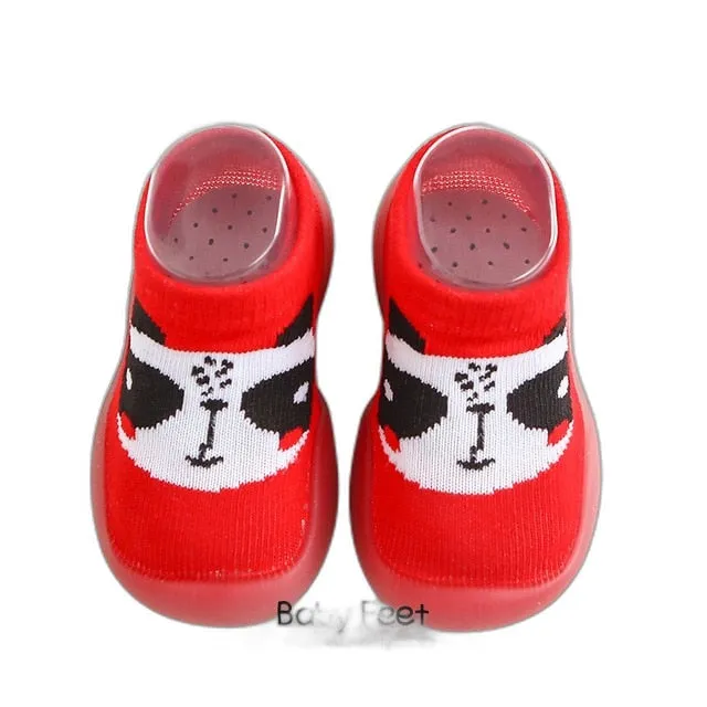 Animal Sock Shoes - Red Panda