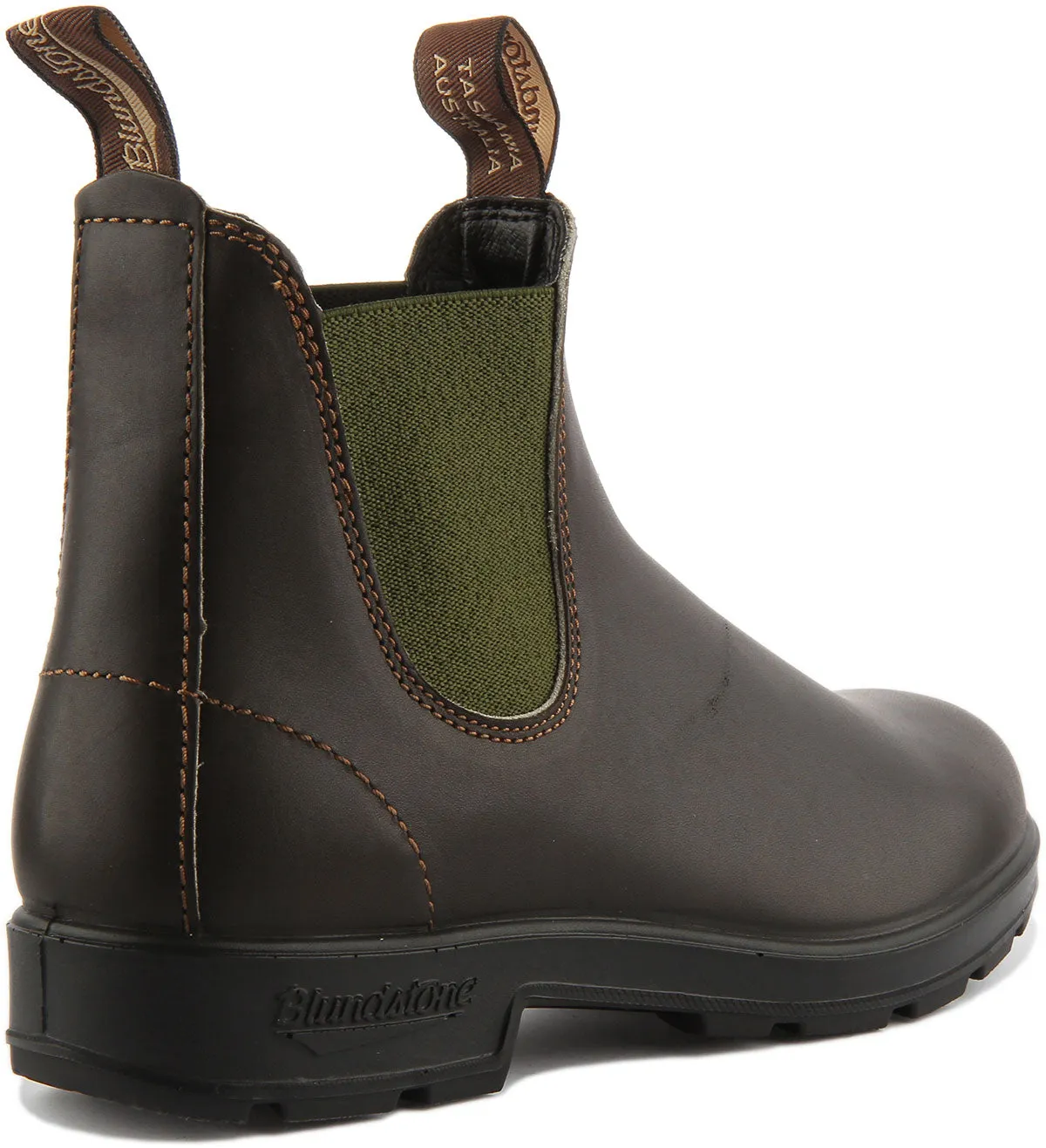 Blundstone 519 In Brown Olive For Unisex