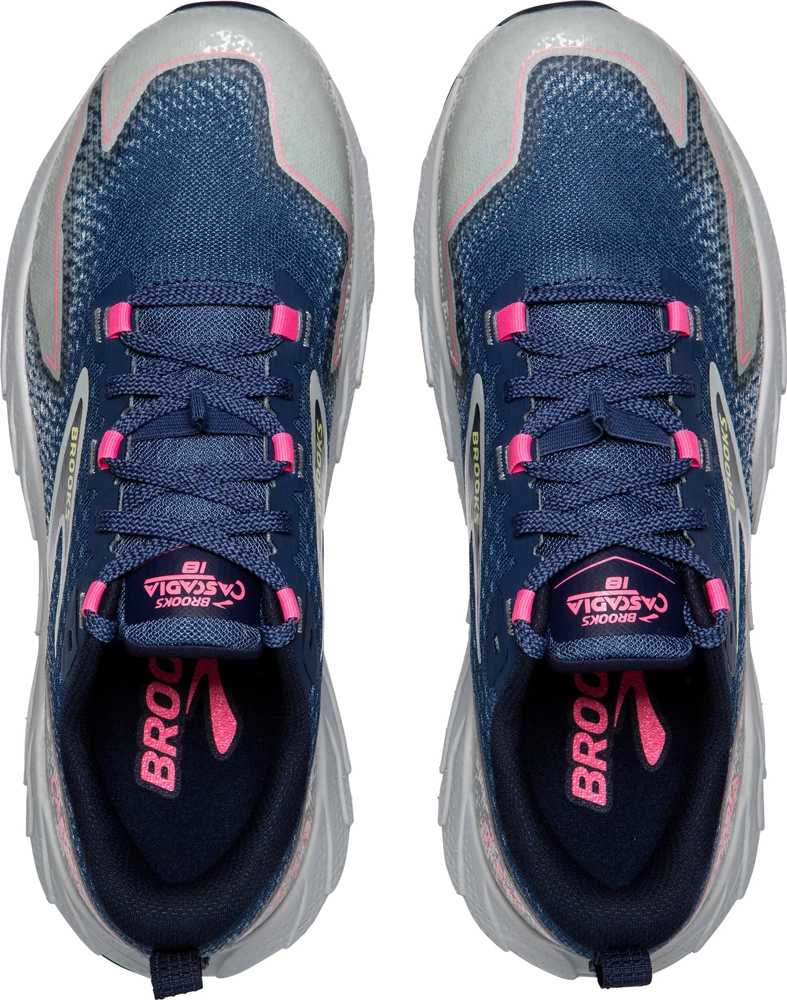 Brooks Cascadia 18 Womens Trail Running Shoes - Blue