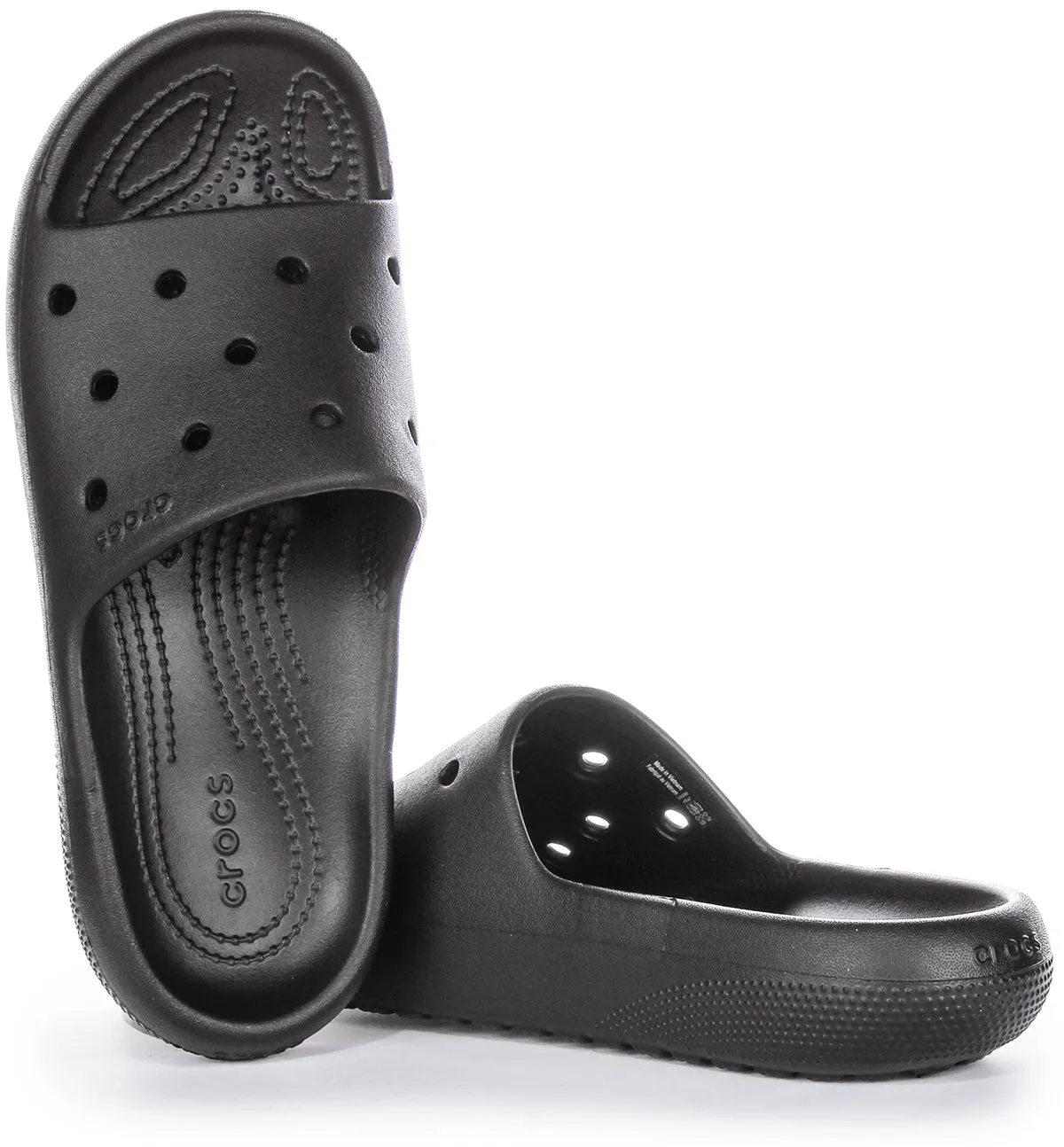 Crocs Classic Slide 2 In Black