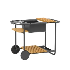 Davenport Charcoal Bar Trolley