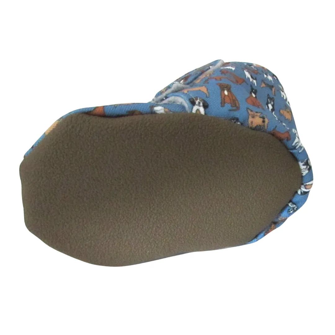 Dog Recycled Canvas Baby Boots