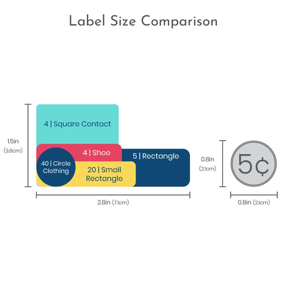 Farm Animals Camp Labels Pack