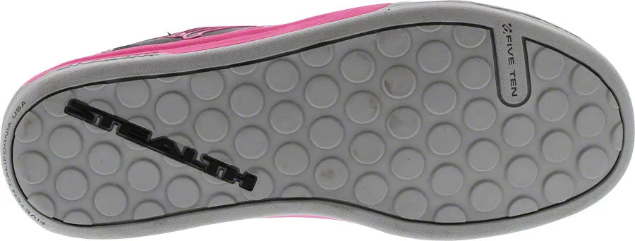 Five Ten Freerider Pro Flat Shoe - Women's, Black/Pink