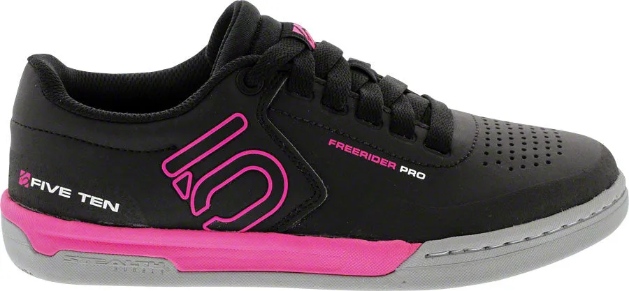 Five Ten Freerider Pro Flat Shoe - Women's, Black/Pink