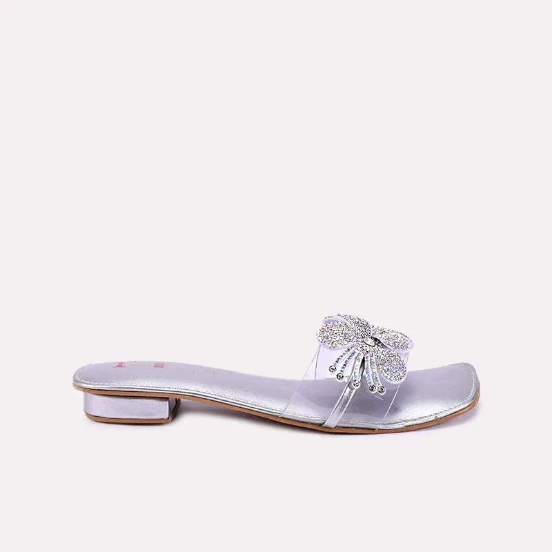 Flora Silver Fancy Flats 0411862