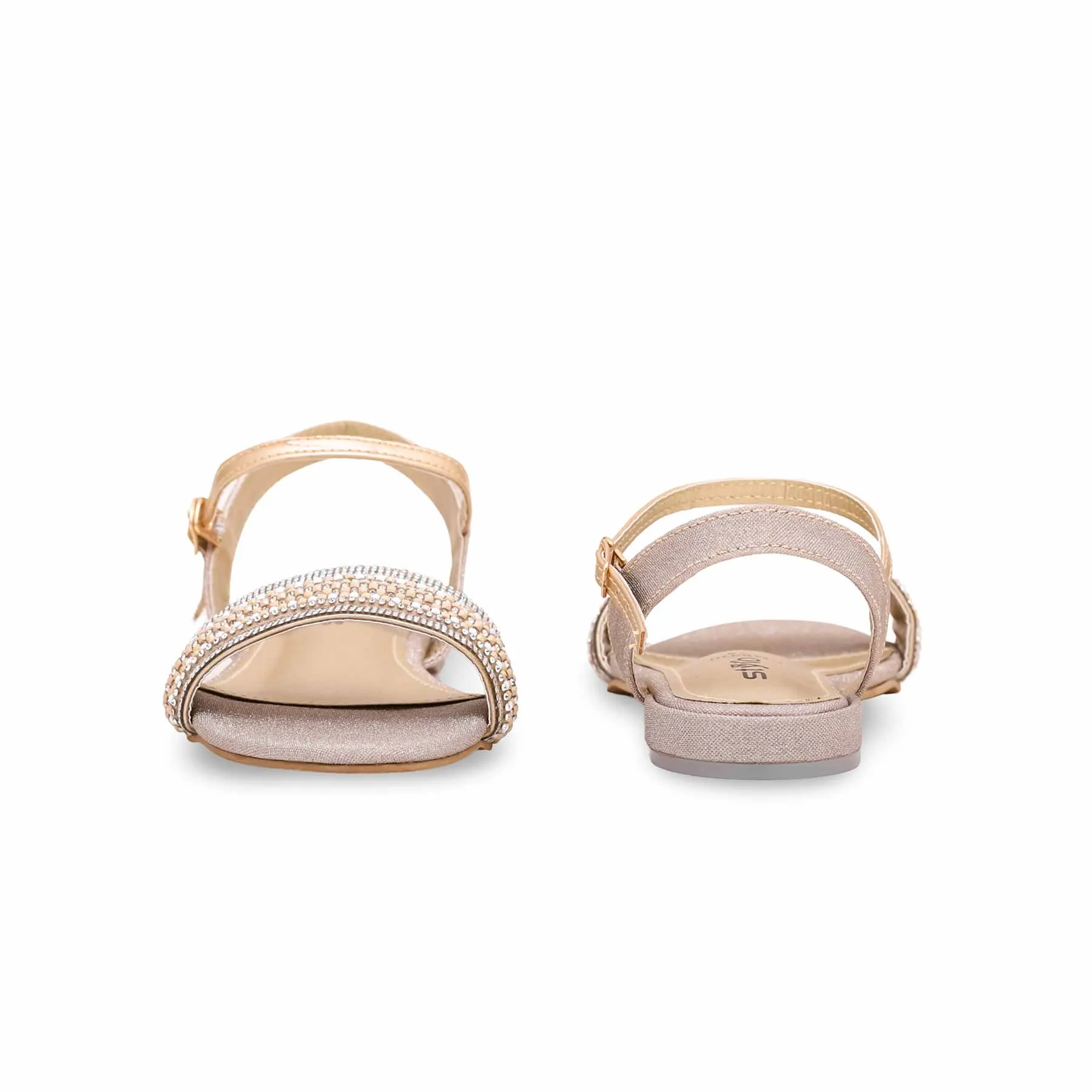 Golden Fancy Sandal FN5970