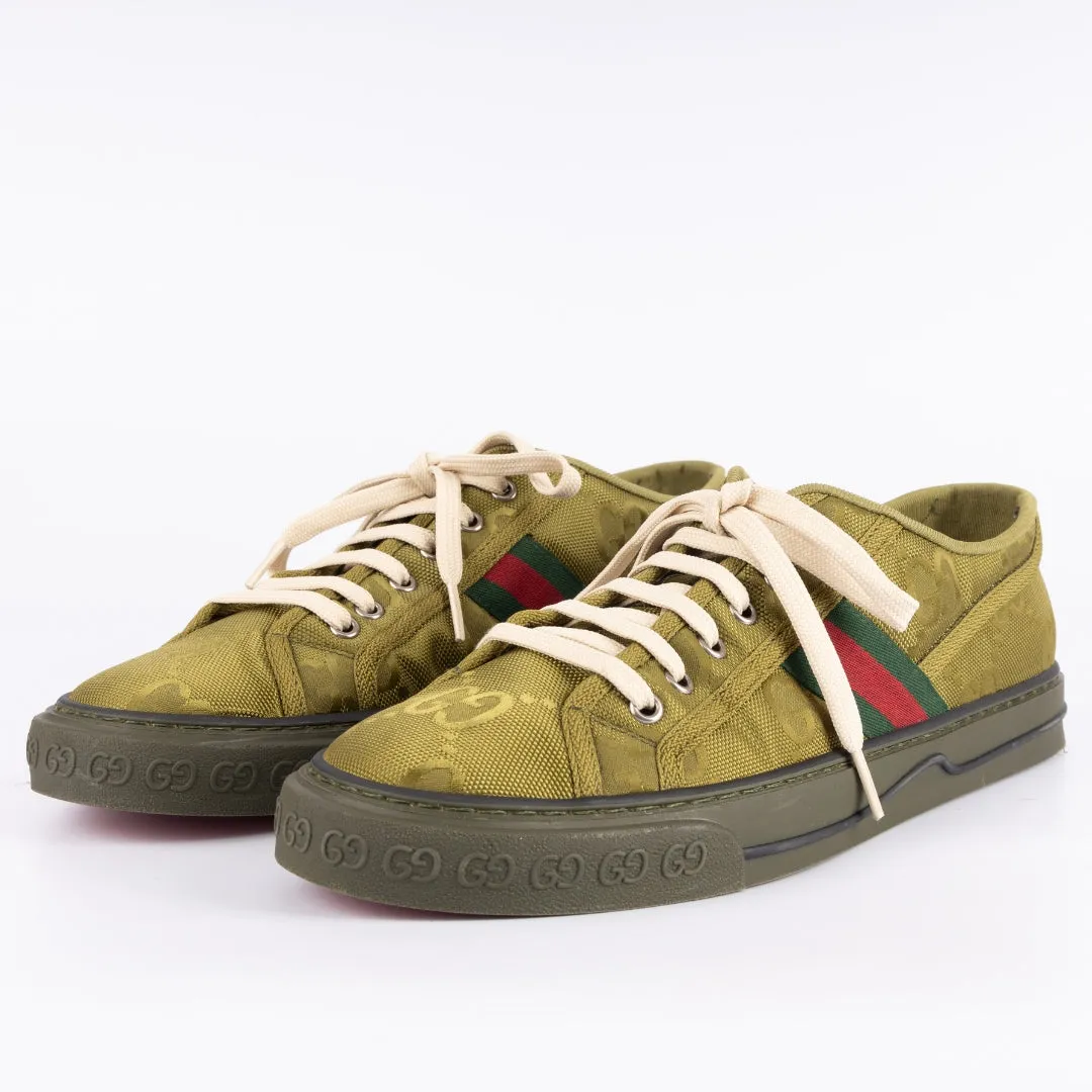 Gucci Econyl Nylon Web Monogram 1977 Tennis Sneakers