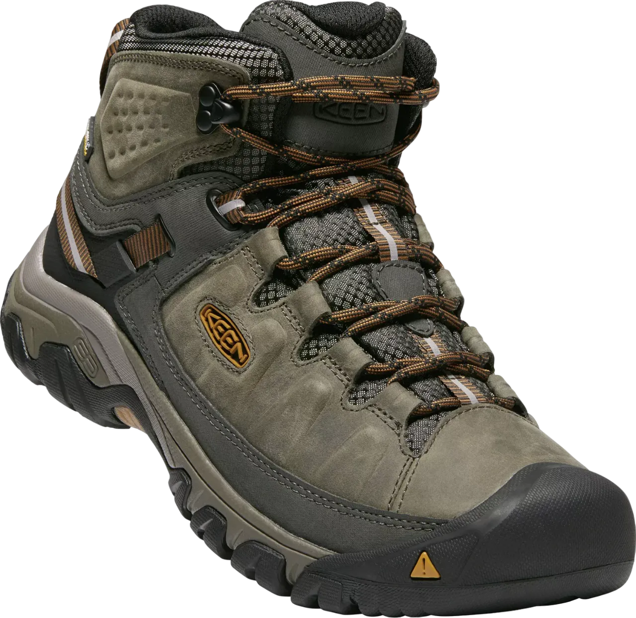 Keen Men's Targhee III Mid Waterproof Rugged Keen All-terrain Hiking Boots