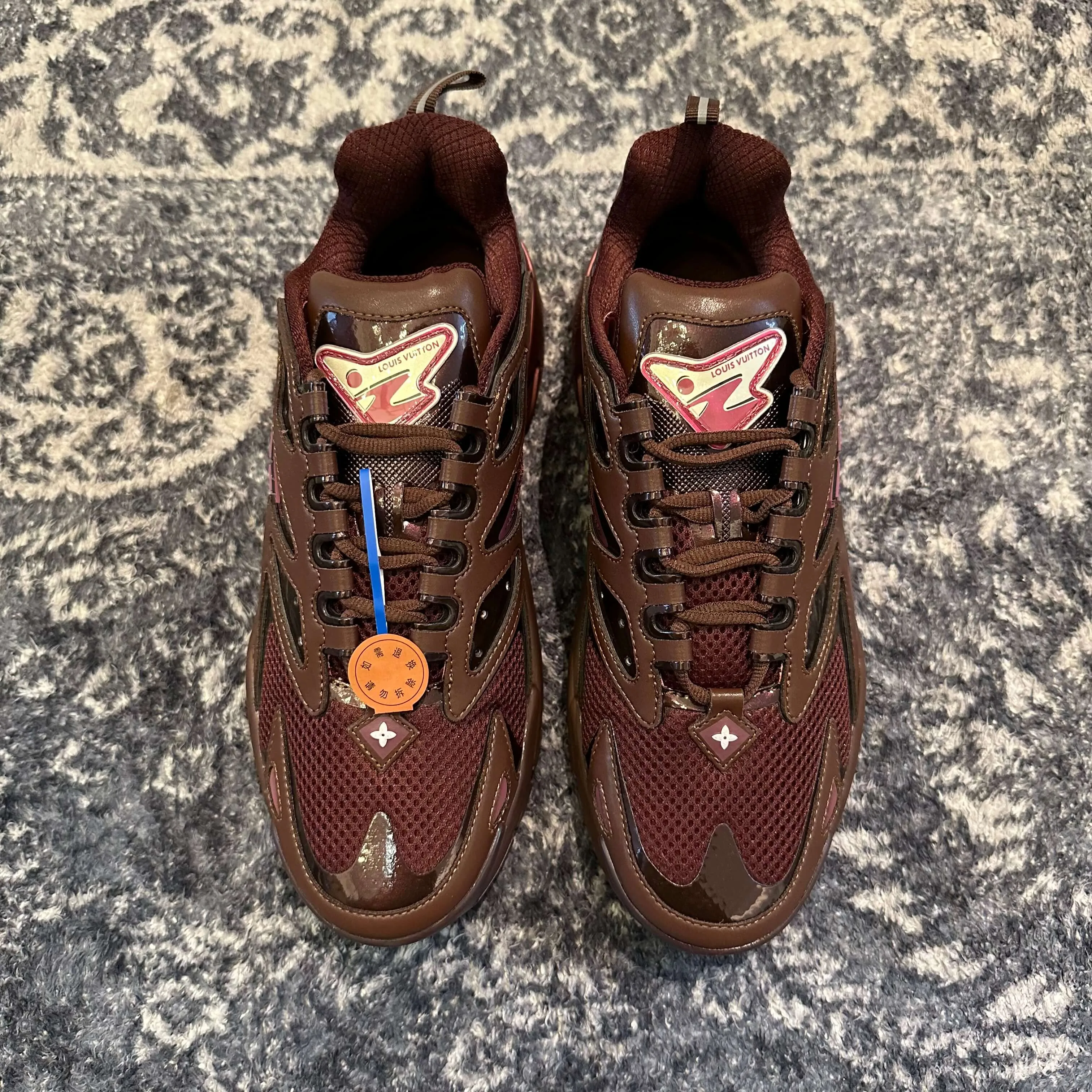 Louis Vuitton LV Runner Burgundy Tactic Sneaker