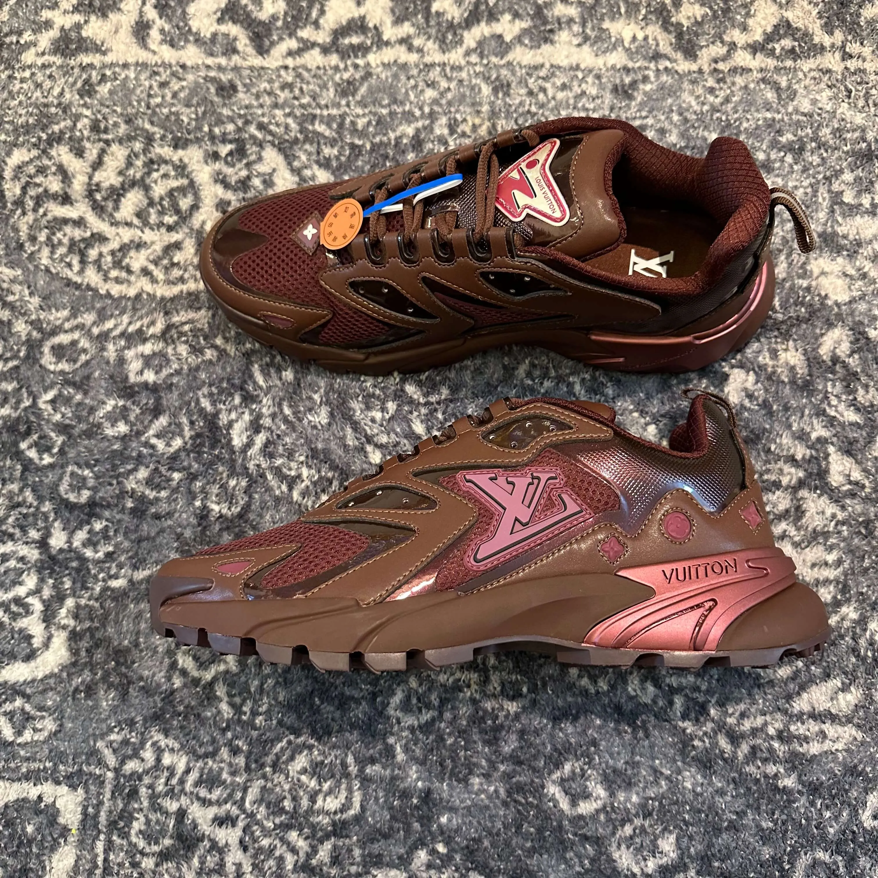 Louis Vuitton LV Runner Burgundy Tactic Sneaker