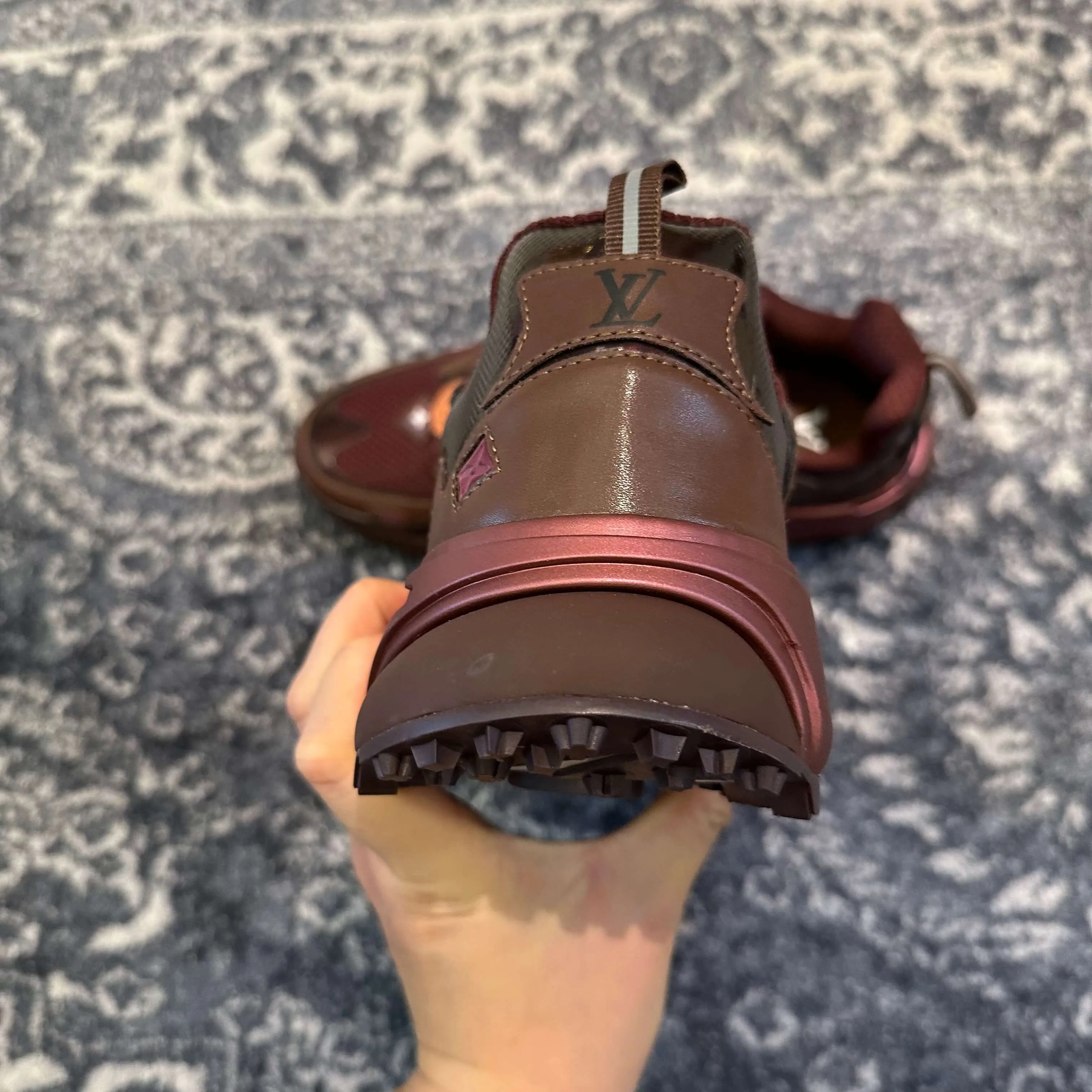 Louis Vuitton LV Runner Burgundy Tactic Sneaker