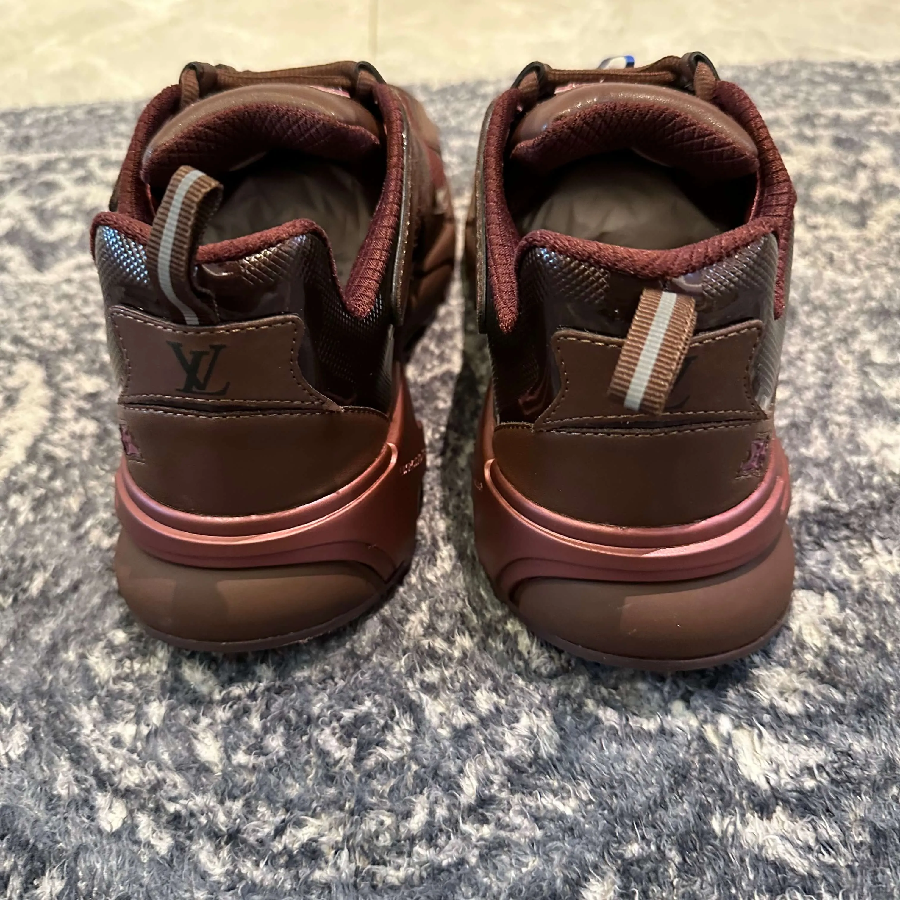 Louis Vuitton LV Runner Burgundy Tactic Sneaker