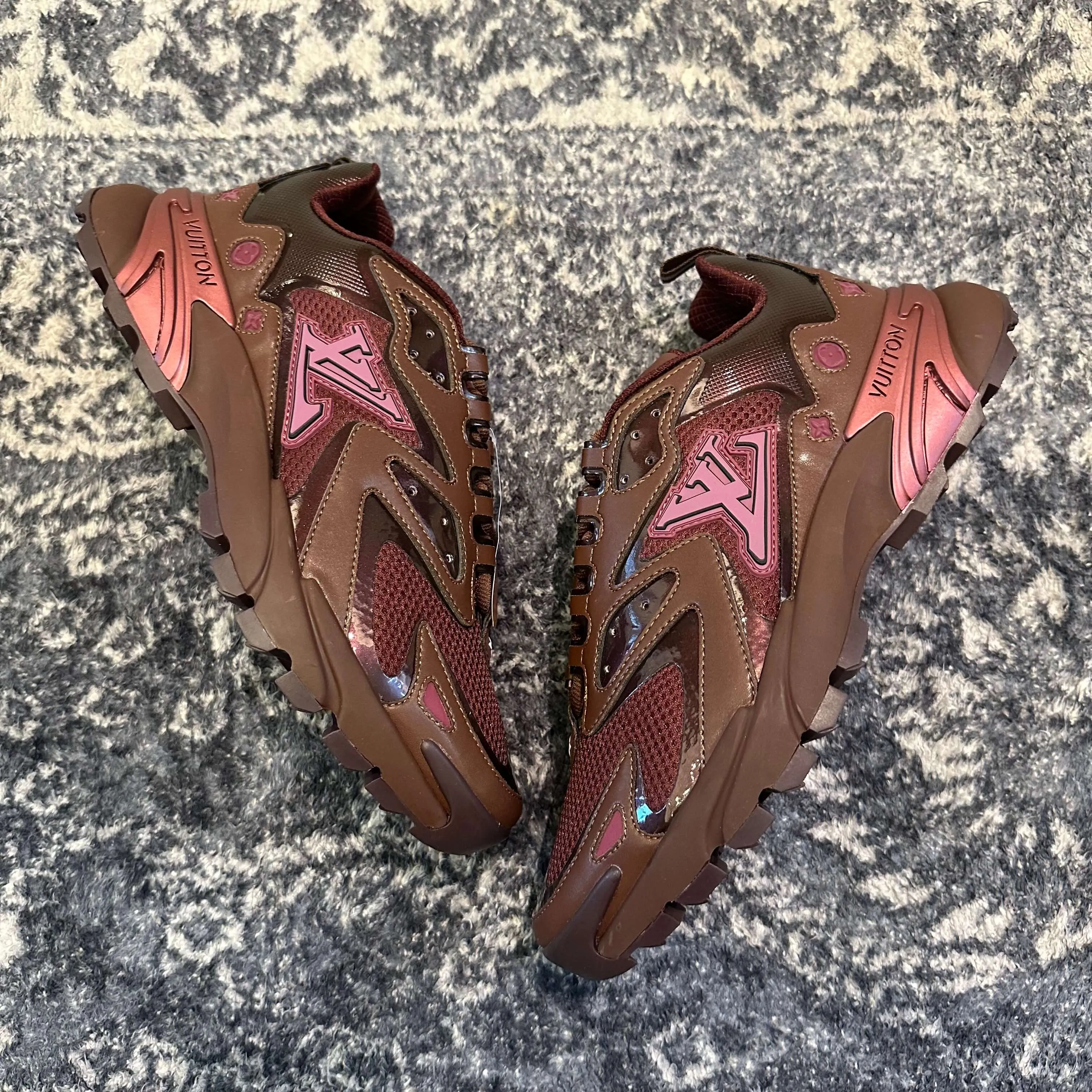 Louis Vuitton LV Runner Burgundy Tactic Sneaker