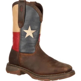 Rebelâ by DurangoÂ Steel Toe Texas Flag Western Boot