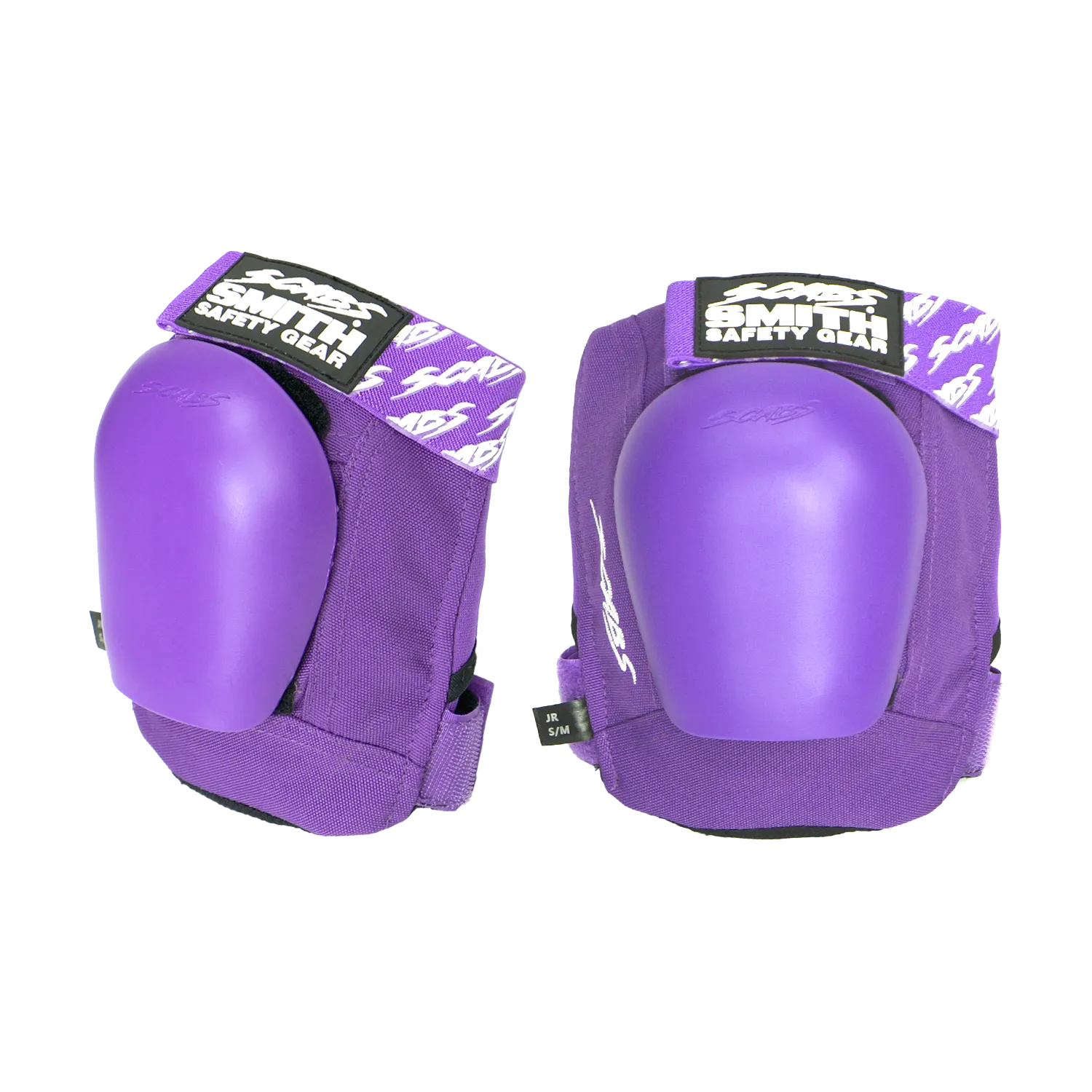 Smith Scabs Junior Pro Knee Pad Purple w Purple Caps