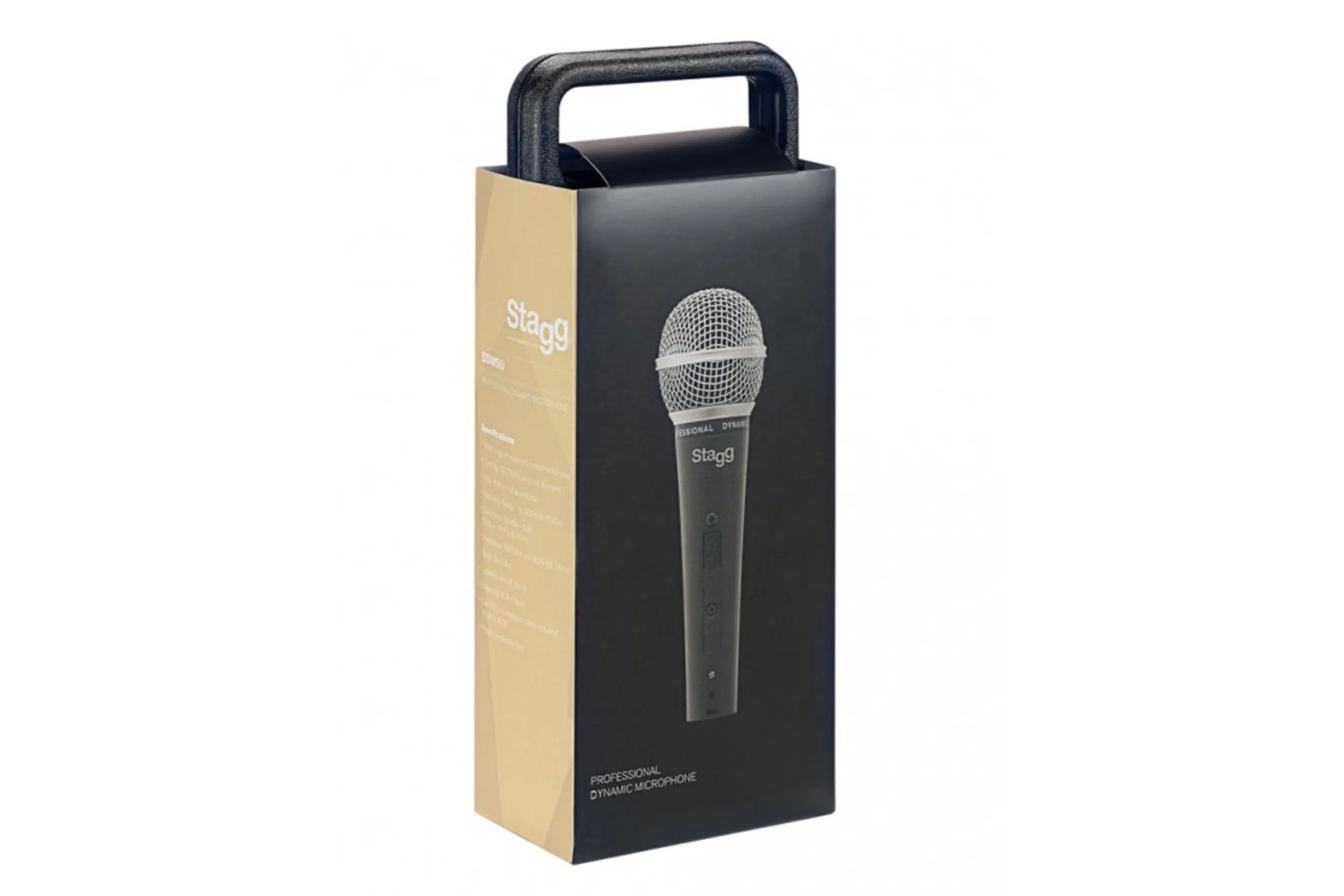 Stagg SDM50 Professional Cardioid Dynamic Microphone - DC78 Cartridge