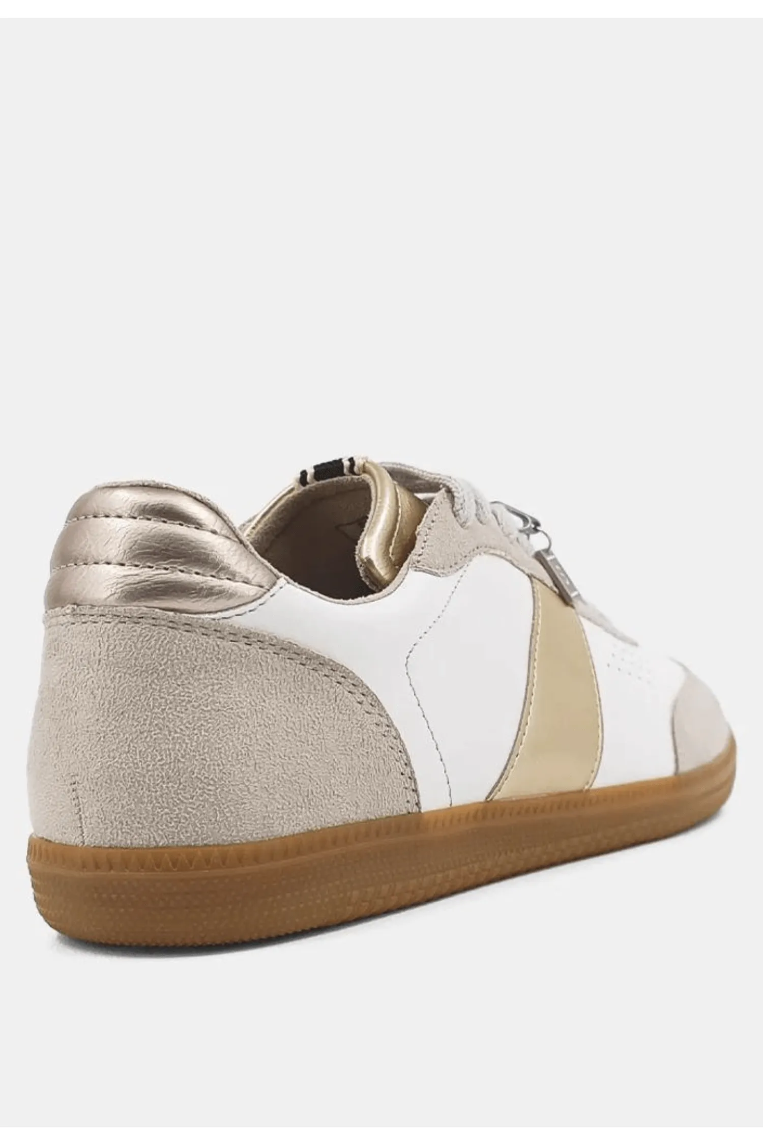 Sydney Retro Gold Sneakers