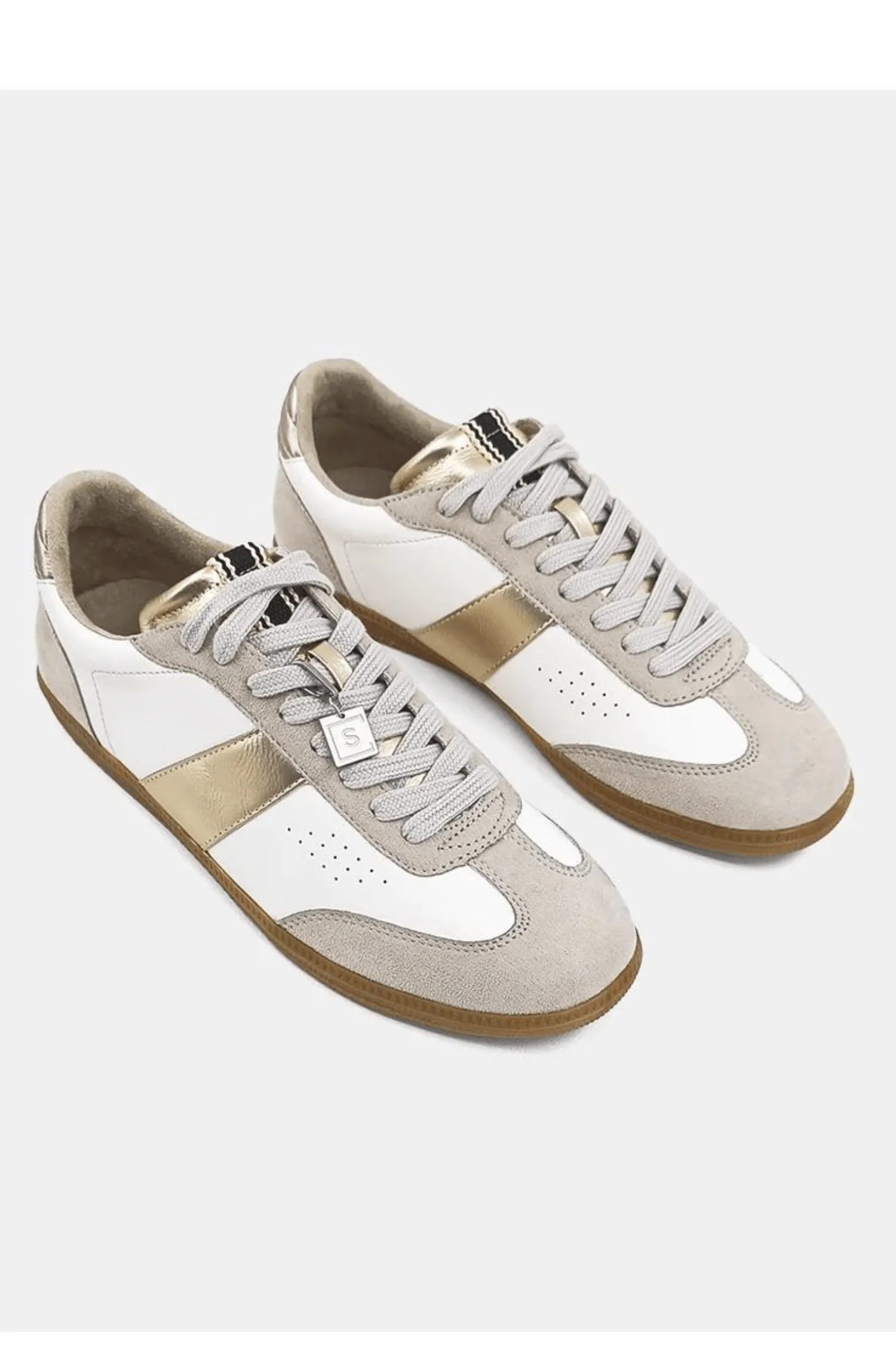 Sydney Retro Gold Sneakers