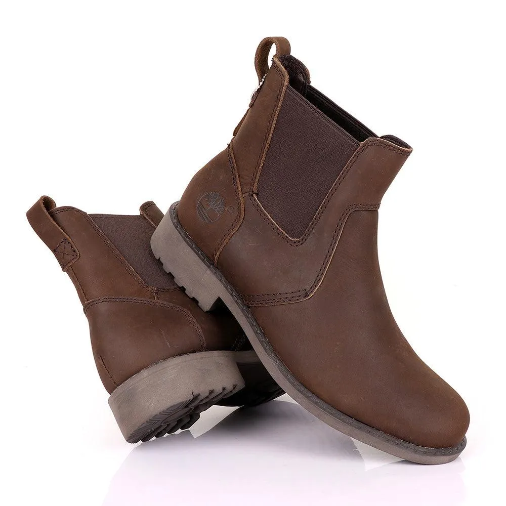 Timberland Mens Chelsea Coffee Boots