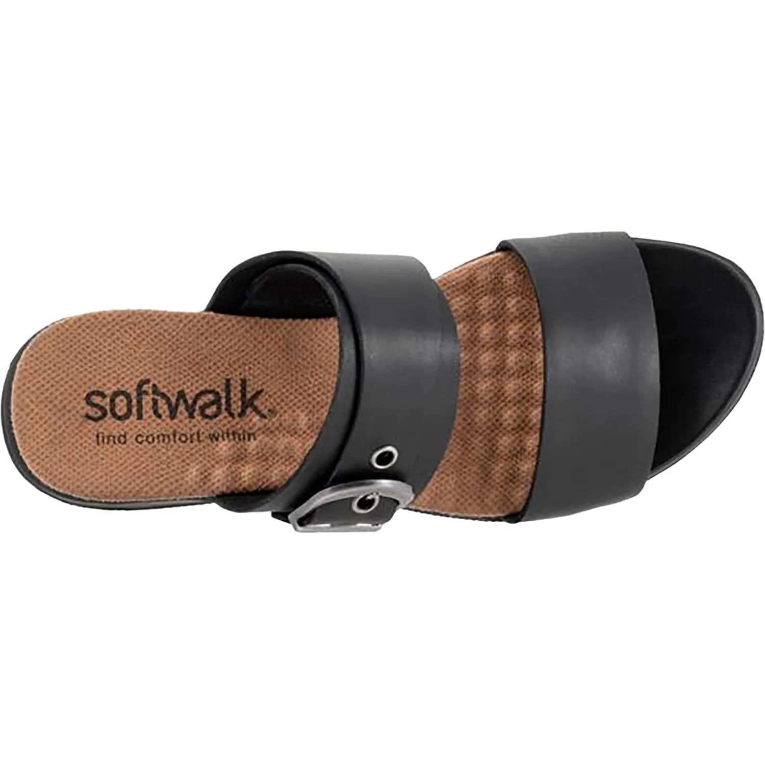 Women's Soft Walk Toki Black Leather